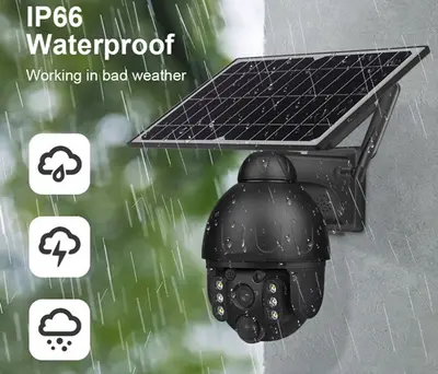 מצלמת אבטחה סלולרית TOWER 588 כולל פנל סולארי