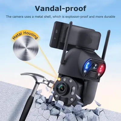 מצלמת אבטחה סלולרית TOWER 100X36 כולל פנל סולארי