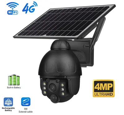 מצלמת אבטחה סלולרית TOWER 588 כולל פנל סולארי